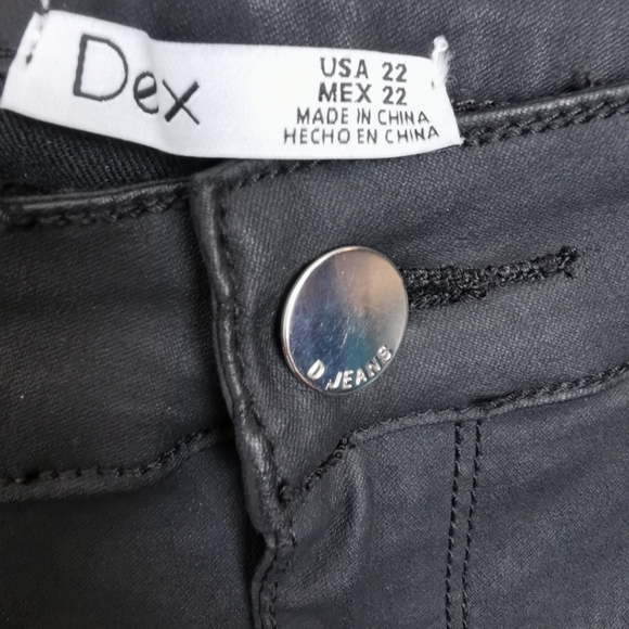 SIZE 22 DEX, Black Skinny Plus size Jeans NWT - Picture 4 of 6